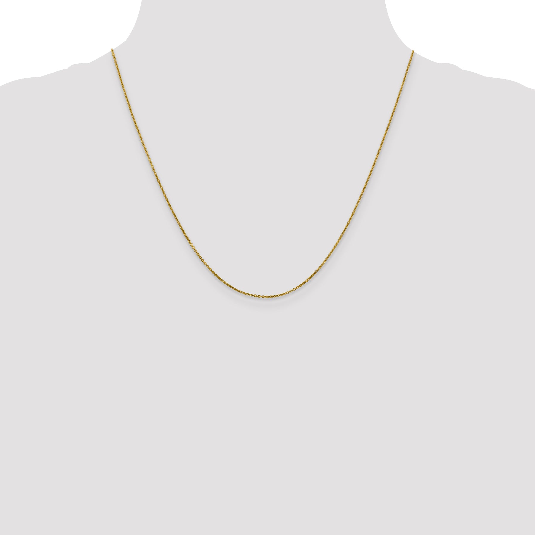 10K 1.1mm Flat Cable Chain