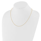 10K Adjustable .8mm Wheat Chain