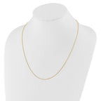 10K Adjustable .8mm Wheat Chain