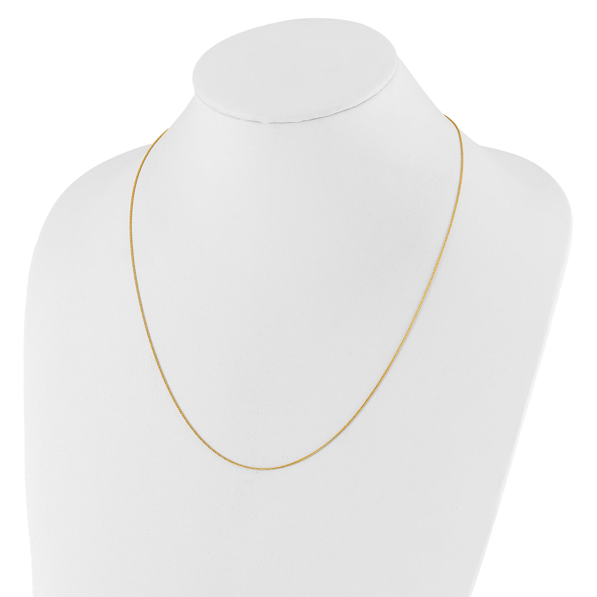 10K Adjustable .8mm Wheat Chain
