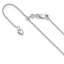 0.8mm 10K White Gold Wheat Chain - Sophia Jewelers