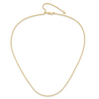 1.35mm 10K Yellow Gold Wheat Chain - Sophia Jewelers