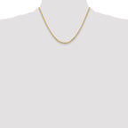 3.25mm 10K Yellow Gold Diamond-Cut Rope Chain - Sophia Jewelers