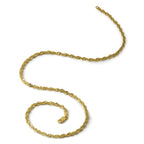 Rope Chain in 10K Yellow Gold, Bracelet to Necklace Lengths, 3.25mm - Sophia Jewelers