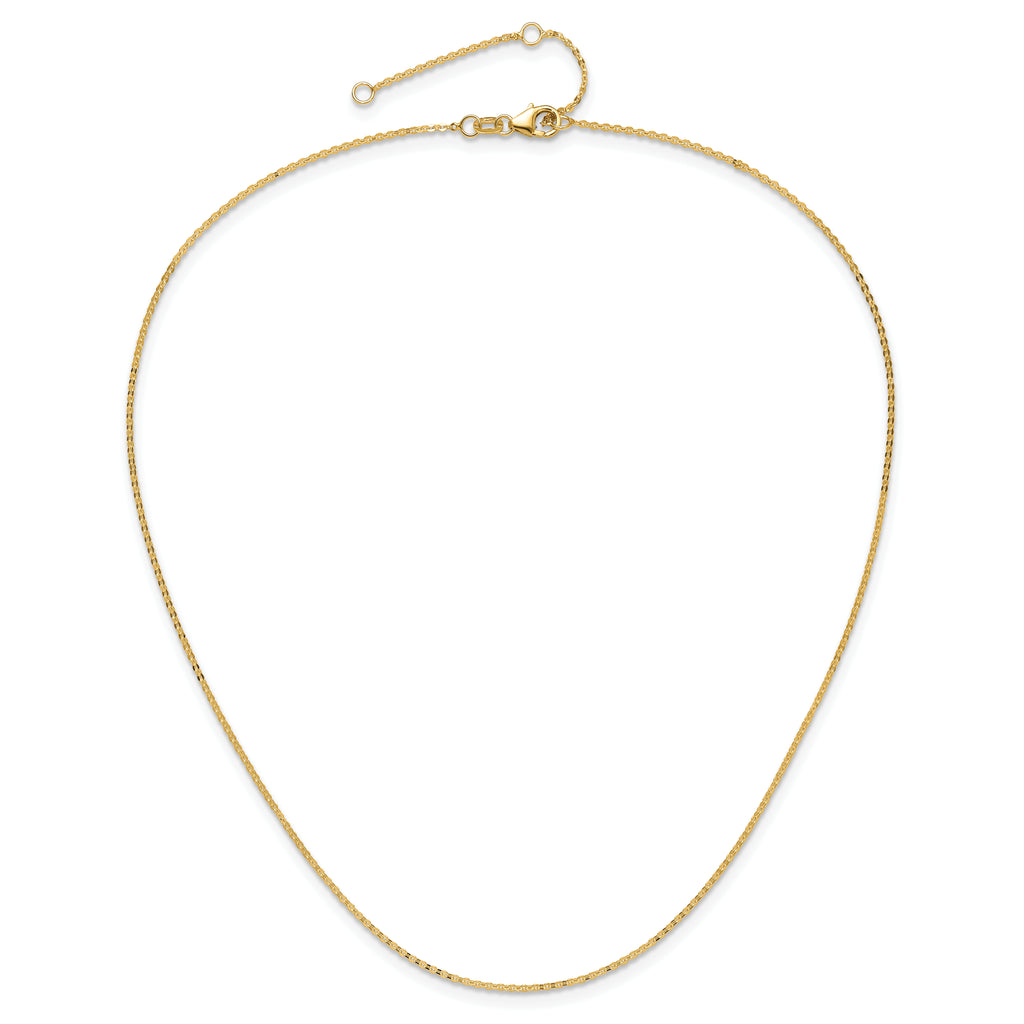 10k 1.1mm Flat Cable 1in+1in Adjustable Chain