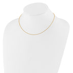 10k 1.1mm Round Cable 1in+1in Adjustable Chain
