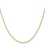 1.6mm 10K Yellow Gold Solid Rope Chain - Sophia Jewelers