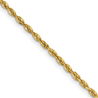 1.85mm 10K Yellow Gold Rope Chain - Sophia Jewelers