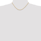 2.0mm 10K Yellow Gold Rope Chain - Sophia Jewelers