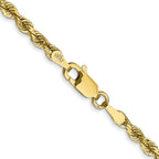 3.0mm 10K Yellow Gold Rope Chain - Sophia Jewelers