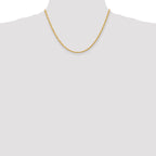 3.0mm 10K Yellow Gold Rope Chain - Sophia Jewelers