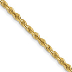3.0mm 10K Yellow Gold Rope Chain - Sophia Jewelers