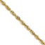2.25mm 10K Yellow Gold Diamond-Cut Lightweight Rope Chain - Sophia Jewelers