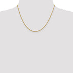 10k 1.3mm Sparkle Singapore Chain