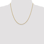 10k 1.3mm Sparkle Singapore Chain