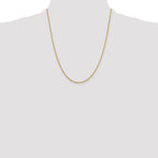 10k 1.3mm Sparkle Singapore Chain