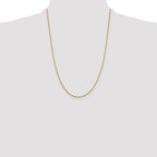 10k 1.3mm Sparkle Singapore Chain