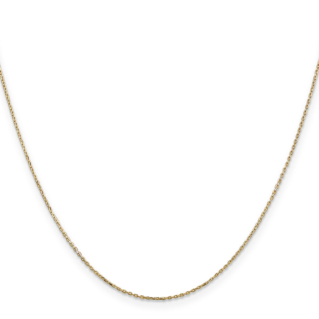 10k .8mm D/C Cable with Lobster Clasp Chain