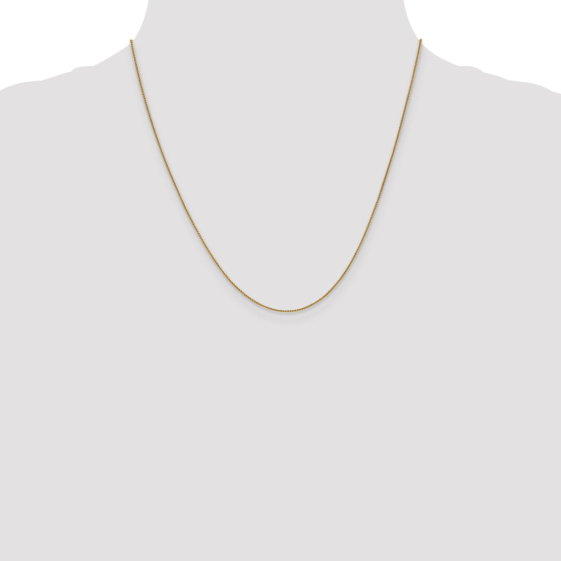 10k .8mm Spiga Chain
