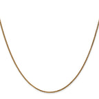 1.25mm 10K Yellow Gold Spiga Wheat Chain - Sophia Jewelers