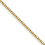0.9mm 10K Yellow Gold Box Chain - Sophia Jewelers