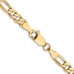 4.0mm 10K Yellow Gold Figaro Chain - Sophia Jewelers
