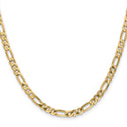 10k 4.75mm Flat Figaro Chain