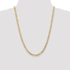 10k 4.75mm Flat Figaro Chain