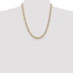 10k 5.25mm Flat Figaro Chain