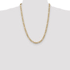 10k 5.25mm Flat Figaro Chain