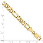 10k 6.25mm Flat Figaro Chain