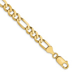 10k 6.25mm Flat Figaro Chain