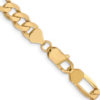 7.5mm 10K Yellow Gold Figaro Chain - Sophia Jewelers