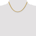 3.7mm 10K Yellow Gold Cuban Link Chain - Sophia Jewelers