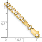 10k 3.7mm Lightweight Flat Cuban Chain