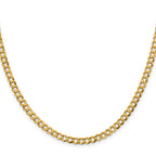 10k 4.7mm Lightweight Flat Cuban Chain