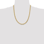 10k 4.7mm Lightweight Flat Cuban Chain
