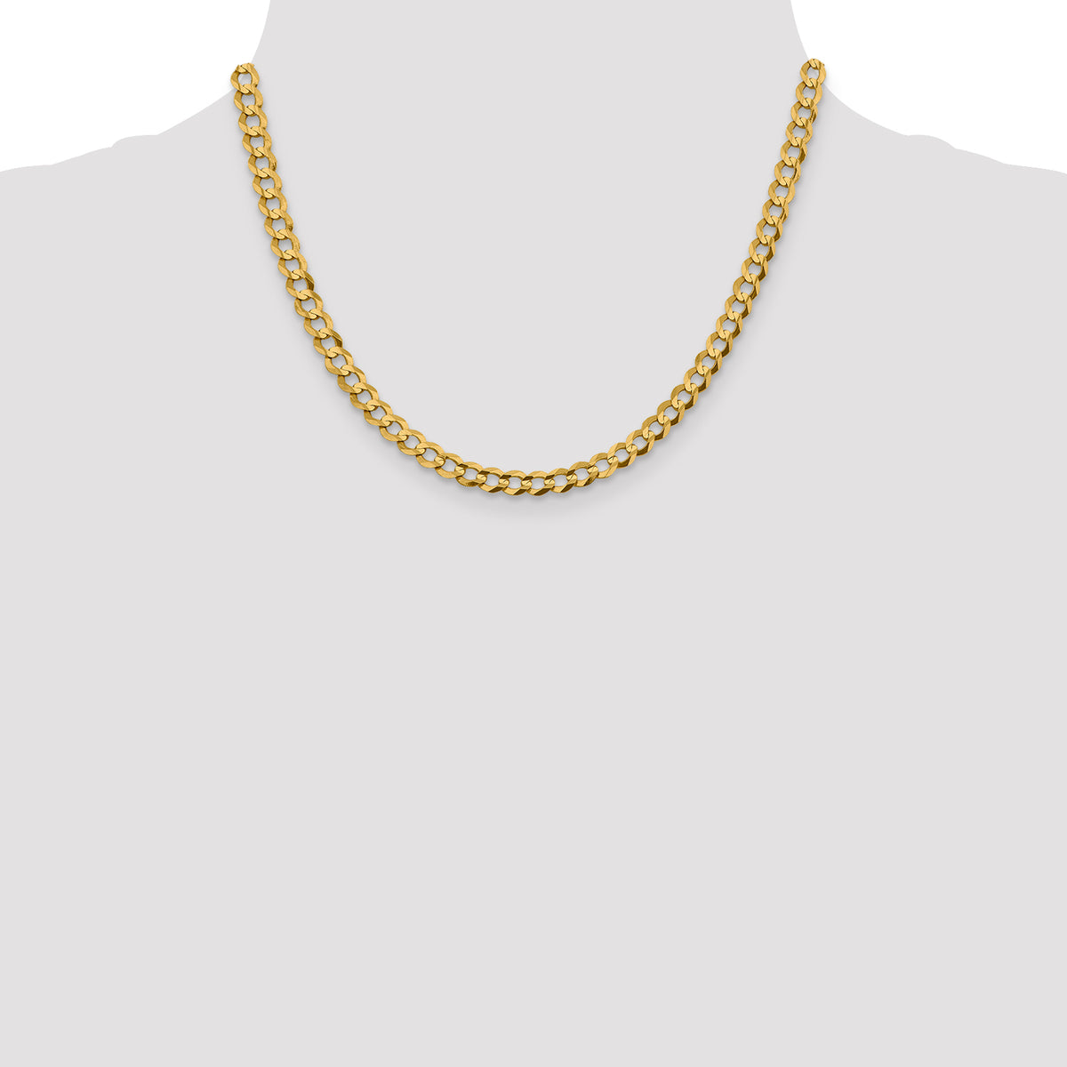10k 5.9mm Lightweight Flat Cuban Chain