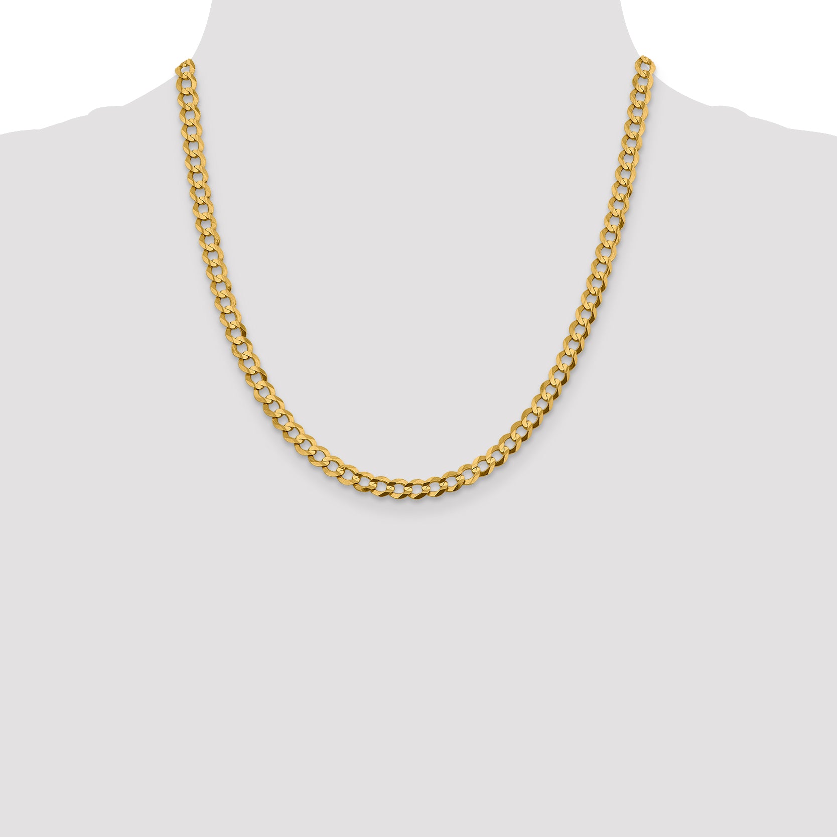 10k 5.9mm Lightweight Flat Cuban Chain