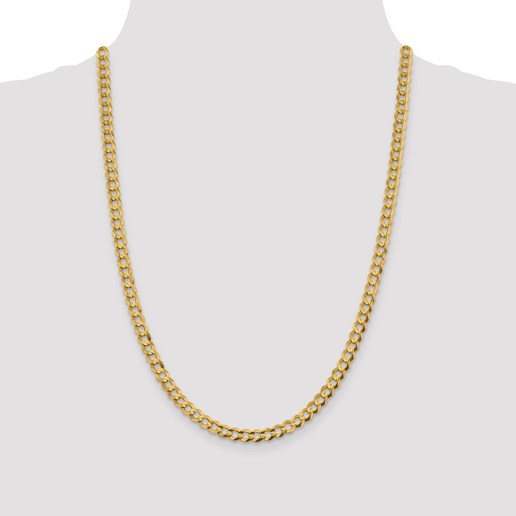 10k 5.9mm Lightweight Flat Cuban Chain