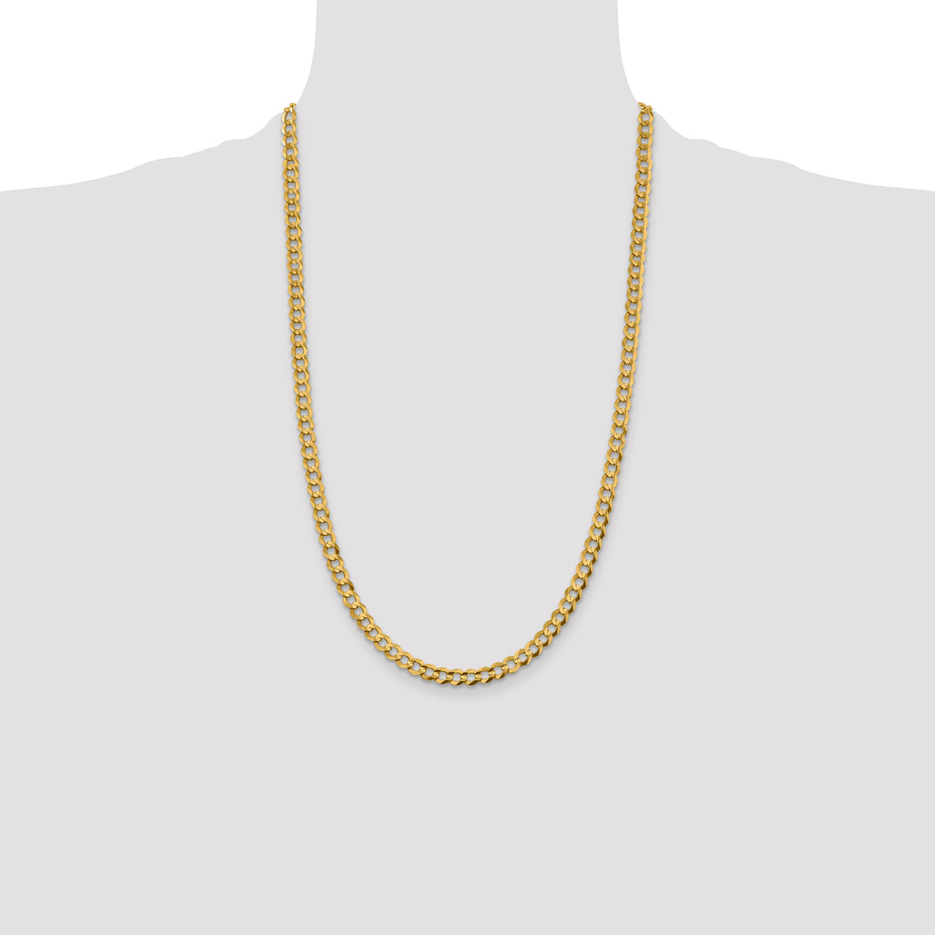 10k 5.9mm Lightweight Flat Cuban Chain