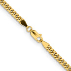 3.5mm 10K Yellow Gold Miami Cuban Link Chain - Sophia Jewelers