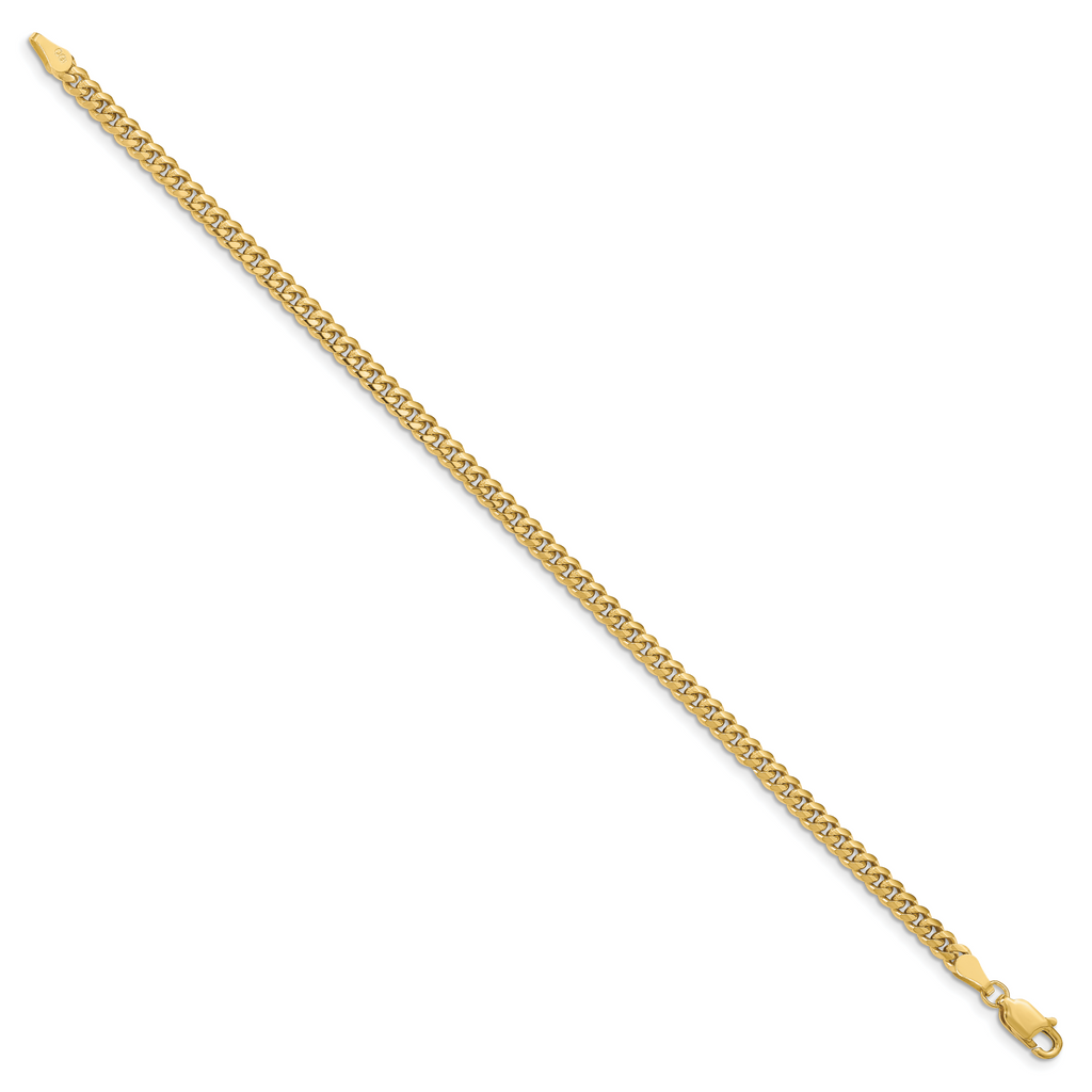 10k 3.5mm Solid Miami Cuban Chain