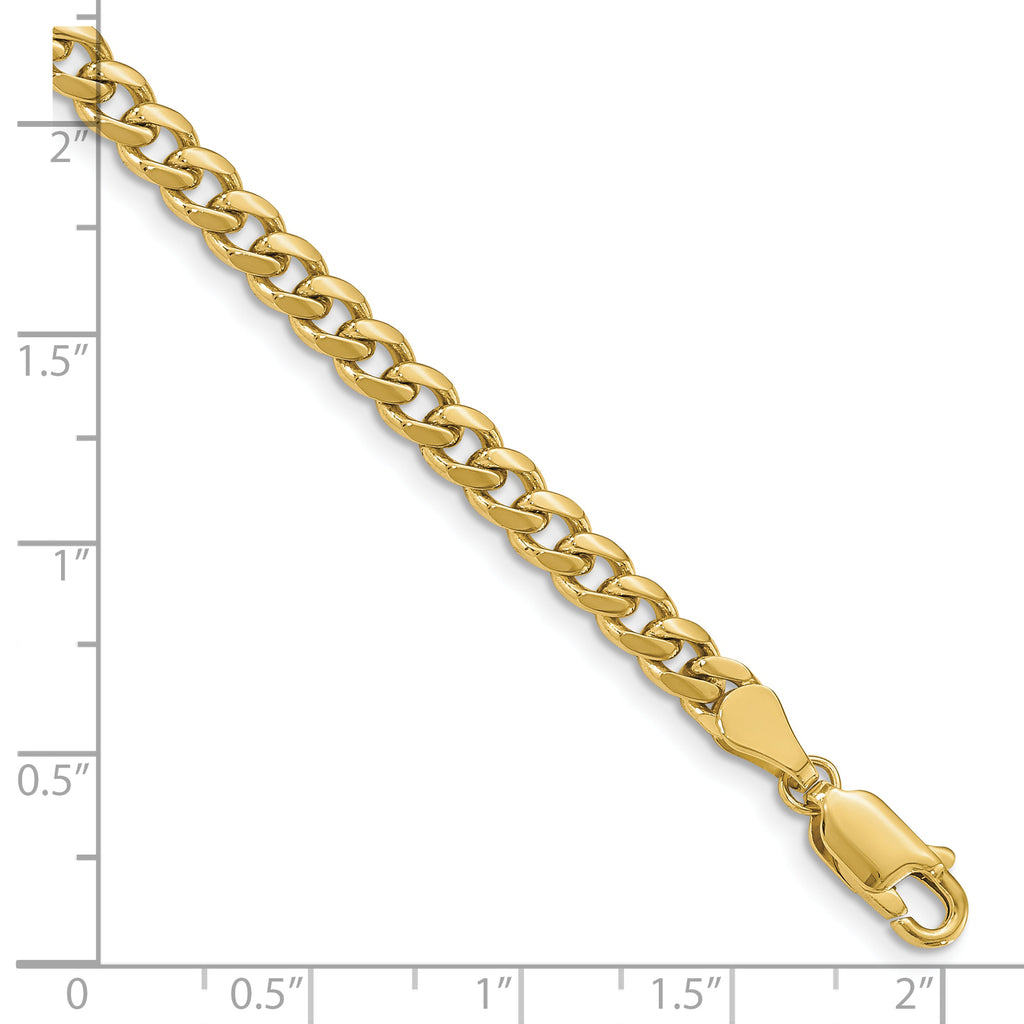 10k 4.25mm Solid Miami Cuban Chain