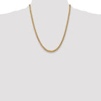 10k 4.3mm Solid Miami Cuban Chain