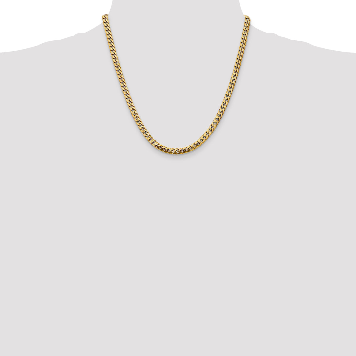 10k 5mm Solid Miami Cuban Chain