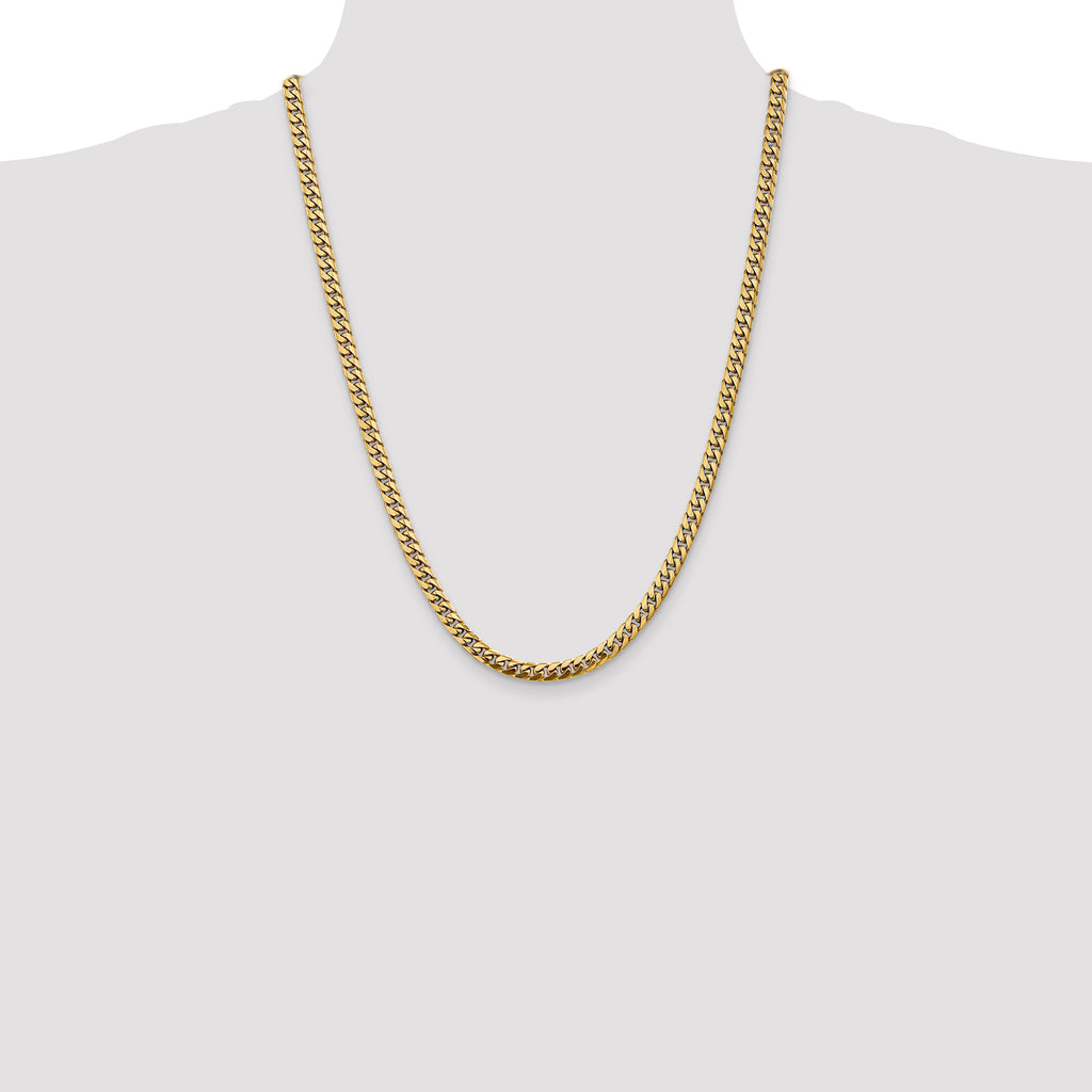 10k 5mm Solid Miami Cuban Chain