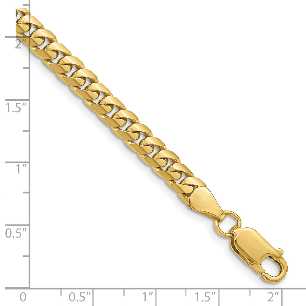10k 5mm Solid Miami Cuban Chain