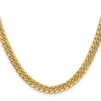 6.0mm 10K Yellow Gold Miami Cuban Link Chain - Sophia Jewelers