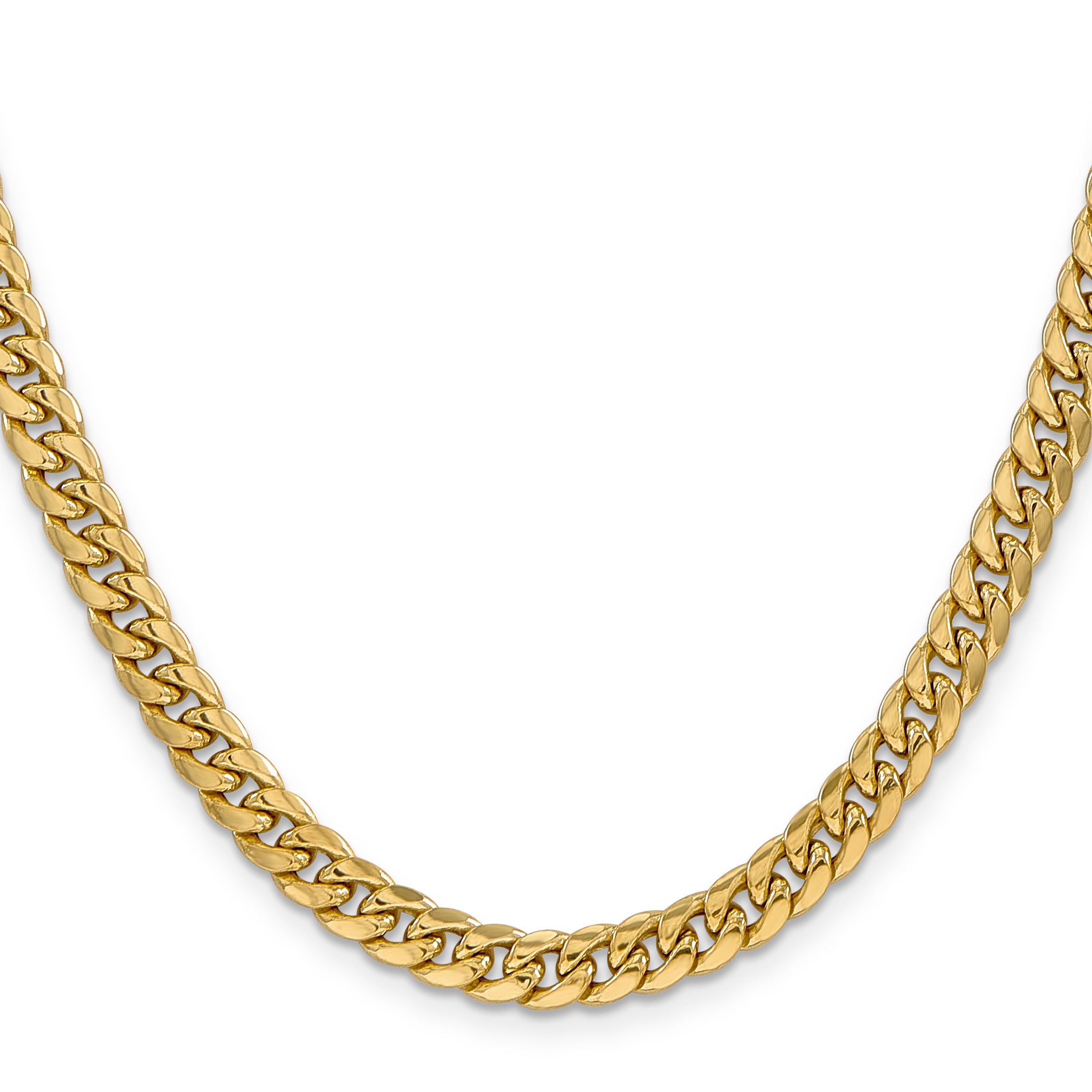 6.0mm 10K Yellow Gold Miami Cuban Link Chain - Sophia Jewelers